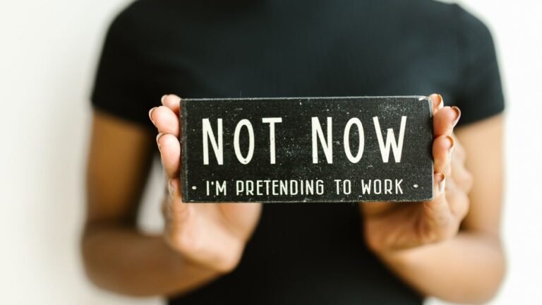Why do we procrastinate?
